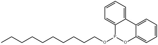 10-Decyloxy-9,10-dihydro-9-oxa-10-phosphaphenanthrene 结构式