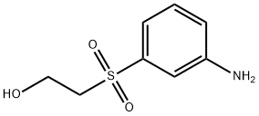 2-[(3-Aminophenyl) Sulfonyl)Ethanol Struktur