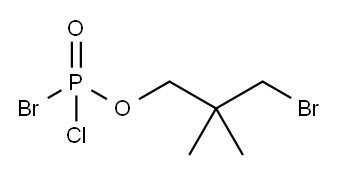 3-bromo-2,2-dimethylpropyl bromochlorophosphate 结构式
