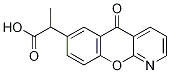 2-(5-oxo-5H-chroMeno[2,3-b]pyridin-7-yl)propanoic acid Struktur