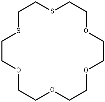 1,4-DITHIA-18-CROWN-6 Struktur