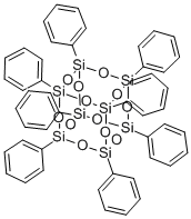 Octaphenylsilsesquioxane Struktur