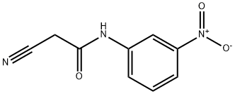 2-cyano-N-(3-nitrophenyl)acetamide Struktur