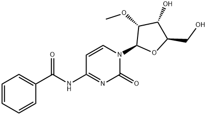 N4-BENZOYL-2'-O-METHYLCYTIDINE Struktur