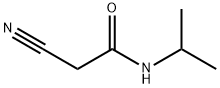 N1-ISOPROPYL-2-CYANOACETAMIDE Struktur