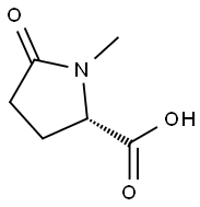 1-Methyl-5-oxo-L-Proline Struktur