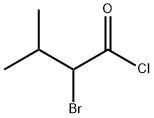 alpha-Bromoisovalerylchloride Struktur