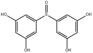5,5'-sulphinylbisresorcinol Struktur
