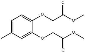 4-甲基邻苯二酚二乙酸二甲酯, 52589-39-6, 结构式