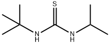 1-异丙基-3-叔丁基硫脲, 52599-24-3, 结构式