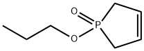 1-Propoxy-4,5-dihydro-1H-phosphole 1-oxide Struktur