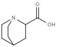 キヌクリジン-2-カルボン酸 化学構造式
