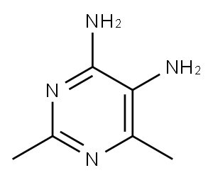 4,5-Pyrimidinediamine, 2,6-dimethyl- (9CI) Structure