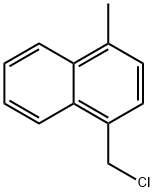 1-氯甲基-4-甲基萘 结构式