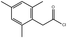 2,4,6-トリメチルフェニルアセチルクロライド 化学構造式