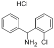 C-(2-CHLORO-PHENYL)-C-PHENYL-METHYLAMINE HYDROCHLORIDE Struktur