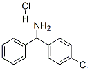 4-氯二苯甲胺盐酸盐 结构式