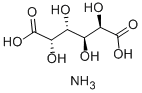 ガラクタル酸ジアンモニウム 化学構造式