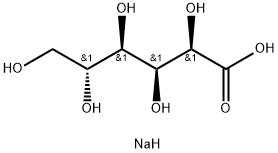 葡萄糖酸钠, 527-07-1, 结构式