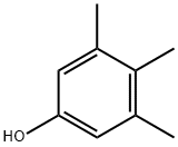 3,4,5-トリメチルフェノール 化学構造式