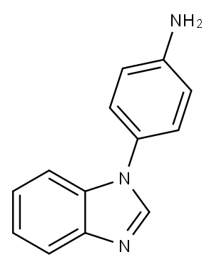 4-(1H-BENZIMIDAZOL-1-YL)ANILINE Structure