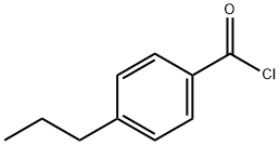 4-N-PROPYLBENZOYL CHLORIDE Structure
