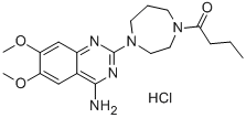 Bunazosin hydrochloride Structure