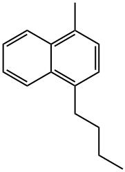 1-butyl-4-methylnaphthalene Struktur