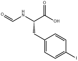 N-甲酰基-4-碘-L-苯丙氨酸, 52721-77-4, 结构式