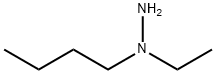 1-Butyl-1-ethylhydrazine Struktur