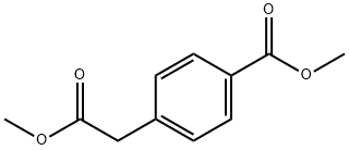 4-甲酸甲酯苯乙酸甲酯, 52787-14-1, 结构式