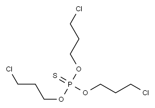 tris(chloropropyl) thiophosphate Structure
