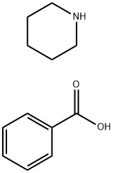 piperidinium benzoate Struktur