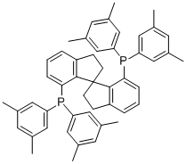(S)-(-)-7,7'-BIS[DI(3,5-DIMETHYLPHENYL)PHOSPHINO]-2,2',3,3'-TETRAHYDRO-1,1'-SPIROBIINDANE Struktur