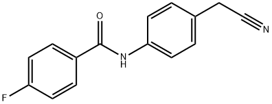 Benzamide, N-[4-(cyanomethyl)phenyl]-4-fluoro- (9CI) Structure