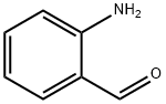 2-アミノベンズアルデヒド 化学構造式
