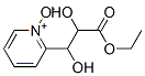 (aS,R)-a,-Dihydroxy-2-pyridinepropanoic Acid Ethyl Ester, 1-Oxide Structure