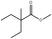 2-Ethyl-2-methylbutyric acid methyl ester Struktur