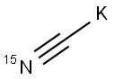 POTASSIUM CYANIDE-15N Struktur