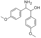 2-Amino-1,2-bis(p-methoxyphenyl)ethanol Struktur