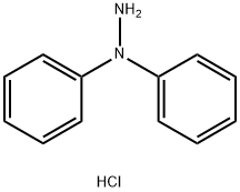 1,1-ジフェニルヒドラジン  塩酸塩 化学構造式