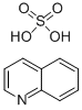 quinolinium hydrogen sulphate Struktur