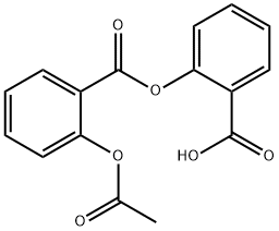 乙酰水杨酰水杨酸, 530-75-6, 结构式
