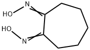 1,2-シクロヘプタンジオンジオキシム 化学構造式