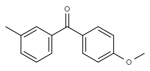 4-METHOXY-3'-METHYLBENZOPHENONE Struktur