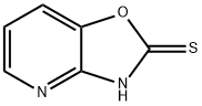 [1,3]オキサゾロ[4,5-B]ピリジン-2-チオール 化学構造式