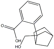 ビシクロ[2.2.1]ヘプタン-2-メタノールベンゾアート 化学構造式