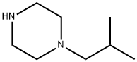 N-异丁基哌嗪 结构式