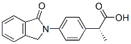 (R)-2-[4-(1,3-dihydro-1-oxo-2H-isoindol-2-yl)phenyl]propionic acid 结构式