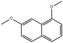 1,7-二甲氧基萘, 5309-18-2, 结构式